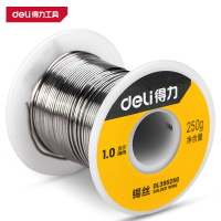 得力(deli)DL395250 锡丝 1.0mm 250g 30%含锡量 银色 1卷