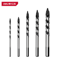 得力(deli)DH-CZZ006-SD1 瓷砖钻套装 YG6X(6,8,10mm×2)黑色 6件套 1套