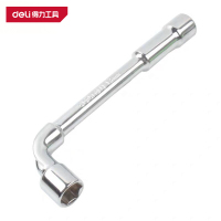 得力(deli)DL2212 L型双头套筒 12mm 银色 1把