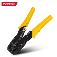 得力(deli) DL2468 网络钳 4P/6P/8P 黄色 1把