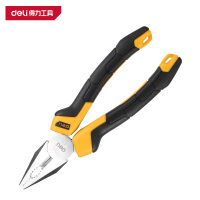 得力(deli)DL2007Z 专业级德式钢丝钳 7寸 偏心省力 黄色 1把