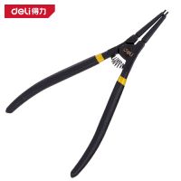 得力(deli)DL20922 专业级德式外直卡簧钳 9寸铬钒钢 1把