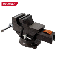 得力(deli)DL2910Z台虎钳10寸 黑色 1台