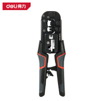 得力(deli)DL387268 网络钳 6P/8P 红 1把