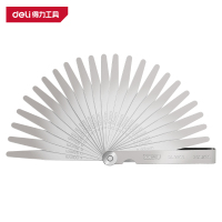 得力(deli)14件套塞尺 DL9501 100L×0.05~1.00mm 1把