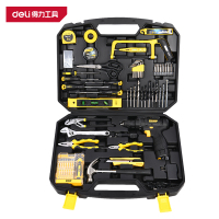 得力(deli)DL1085L 锂电钻工具套装 85件套 黑色 1套