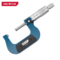 得力(deli)DL9350 外径千分尺 25-50mm 银色 1把