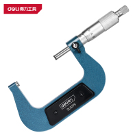 得力(deli)DL9375 外径千分尺 50-75mm 银色 1把