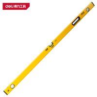 得力(deli)DL291200 精铣底水平尺 1200mm 黄色 1把