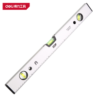 得力(deli)DL700500B 水平尺500mm 白色 1把