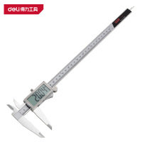 得力(deli)DL312300 数显卡尺 300mm全屏 银色 1把