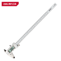 得力(deli)DL91300 数显卡尺 300mm 锌合金 银色 1把