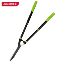 得力(deli)DL2805 整篱剪 特氟龙刀头伸缩柄 33寸 绿色 1把
