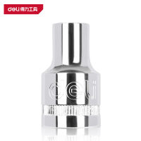 得力(deli)DQ4020 12.5mm系列六角套筒 20mm 银色 1支