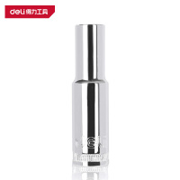 得力(deli)DQ4327 12.5mm系列六角长套筒 27mm 银色 1支