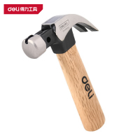 得力(deli)DL441010M 木柄迷你羊角锤 10oz 麻面 黄 1把