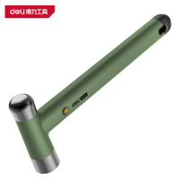 得力(deli)HT7008L home系列 圆头锤8oz 绿 1把