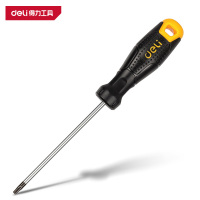 得力(deli)DL6210020T 中孔花型螺丝批 T20*100mm 黄 1把