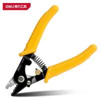 得力(deli)DL2004光纤剥线钳三孔 黄 1把