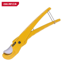 得力(deli)DL25003锋利型管子割刀33mm铝合金快剪 黄 1把