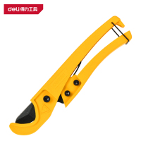 得力(deli)DL350033 锋利型管子割刀 33mm塑柄快剪 黄 1把