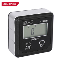 得力(deli)DL294001 数显倾角仪 二键式 黑色 1个