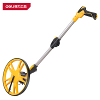 得力(deli)DL330112 机械轮式测距仪 300mm 双折叠 黄色 1台