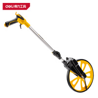 得力(deli)DL330212 机械轮式测距仪 300mm 带刹式 黄色 1台