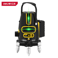 得力(deli)DL332302 激光水平仪 LD2线 塑盒单电 黄色 1台