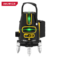 得力(deli)DL332303 激光水平仪 LD3线 塑盒双电 黄色 1台