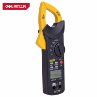 得力(deli)DL8450 钳形万用表 3999位 黄色 1台