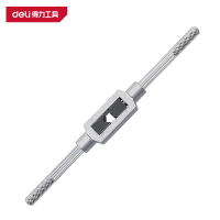 得力(deli)DL35625 丝锥铰手 M6-M25 银色 1支