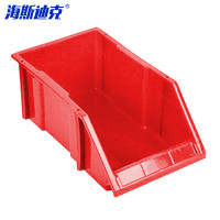 海斯迪克组合式零件盒HKCL-637 B5(加厚)红160×100×70mm 1个
