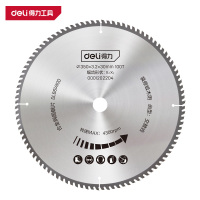 得力(deli)DL6614100 合金钢圆锯片 350×3.2×30mm 100T 银色 1片