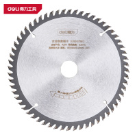 得力(deli)DL6607060 合金钢圆锯片180×1.6×25.4mm 60T 银色 1片