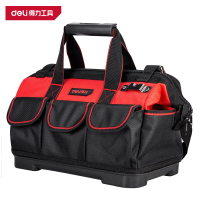 得力(deli)DL430316塑底工具包 16寸 红 1只