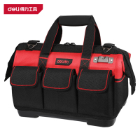 得力(deli)DL430318塑底工具包 18寸 红 1只
