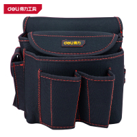 得力(deli)DL-P4 腰包 22*14*20cm 黑色 1只