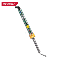 得力(deli)DL8820W 外热式调温电烙铁 60W弯头 透明 1把