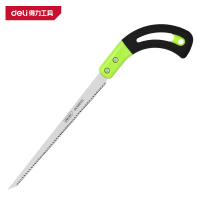 得力(deli)DL580701 鸡尾锯 210mm 65Mn 绿 1把