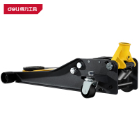 得力(deli)DQ-WD3T505D 真吨位双泵 低位卧式千斤顶 3T 黑色 1台