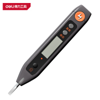 得力(deli)数显测电笔 HT7005 12-220V 灰色 140mm 1支