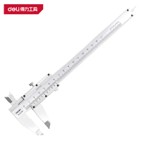得力(deli)DL92150P 游标卡尺 150mm 银色 1把