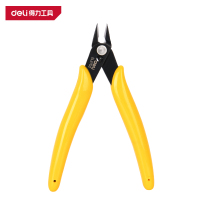 得力(deli)DL2705 电子剪切钳 5英寸 黄色 1把