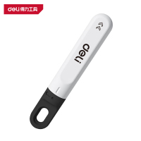 得力(deli)DL412A 居家迷你伸缩刀9mm尾部旋转 白色 1把