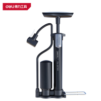 得力(deli)DL-QT013 打气筒 Φ38*260mm 短款双增压 黑 1个