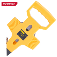 得力(deli)DL9030 架式钢卷尺 30m*12.5mm 塑壳 黄色 1把