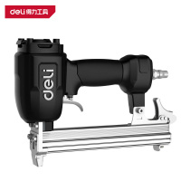 得力(deli)DL-QDQ-1022J 气动码钉枪 1022J 黑色 1把