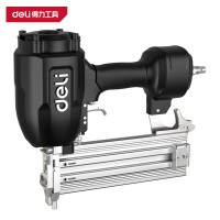 得力(deli)DL-QDQ-ST64 气动钢钉枪 ST64 黑色 1把