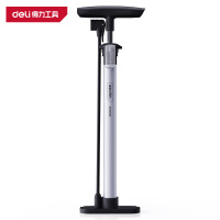 得力(deli)打气筒 DL880004 Φ32x360mm 单增压 银 120psi 1个